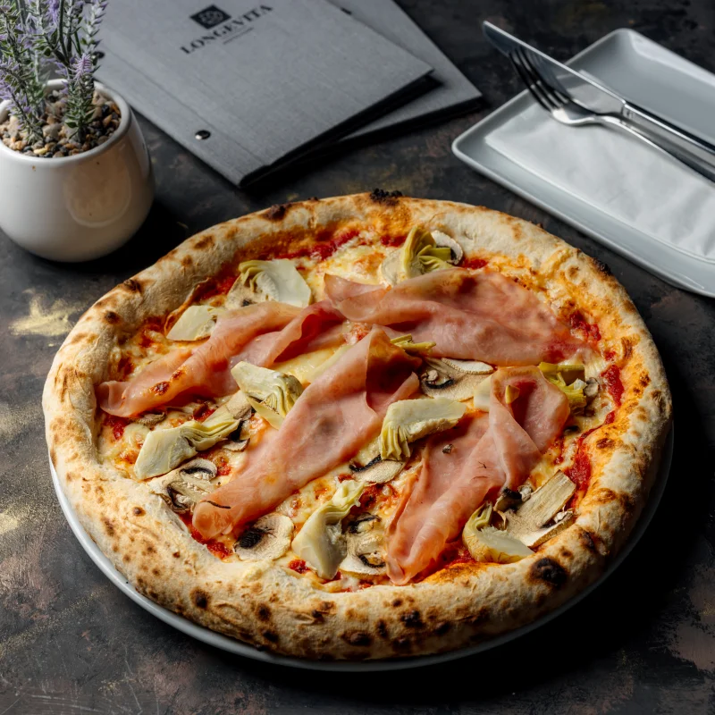 Atricsókás sonkás pizza