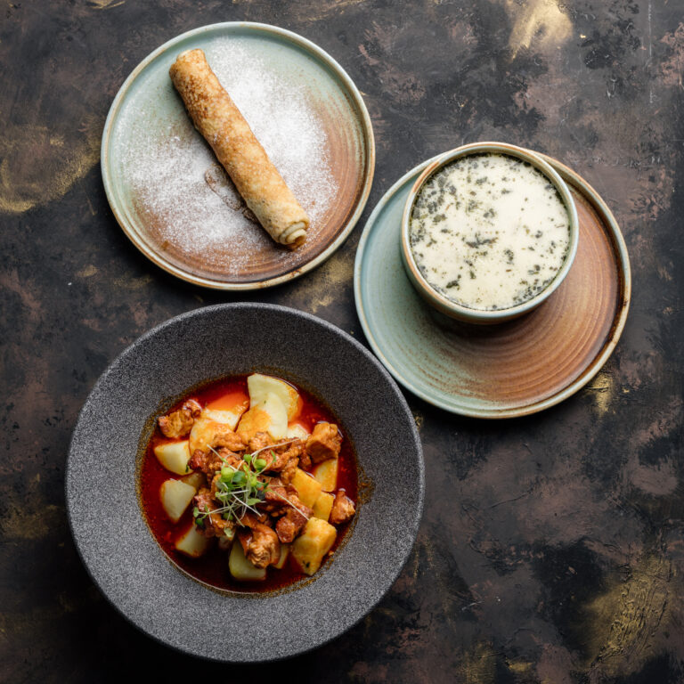 Csülökpörkölt menü